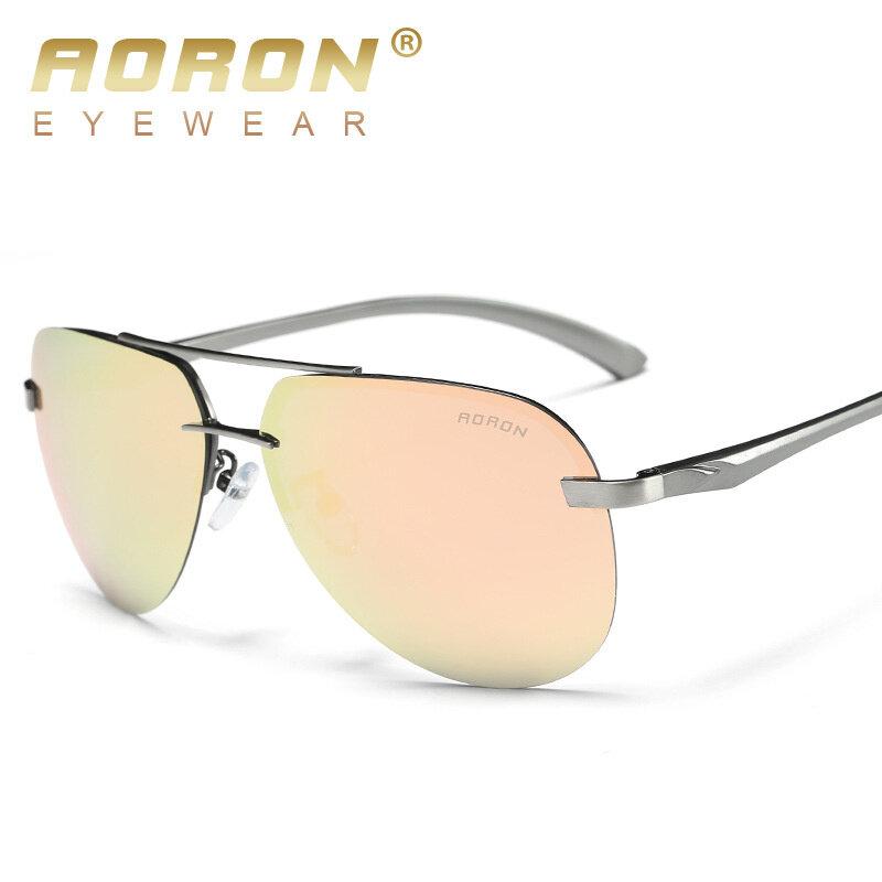 Fashion Polarized Toad Sunglasses Men Women Classic Mirror Eyeglasses Coating Anti-glare Sunscreen Metal Frame Glasses UV400