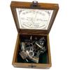 Brass Nautical Sextant with Wooden Box-Kelvin & Hughes Victorian Marine Instruments-Navigational Ship Sextant-Best for Gift