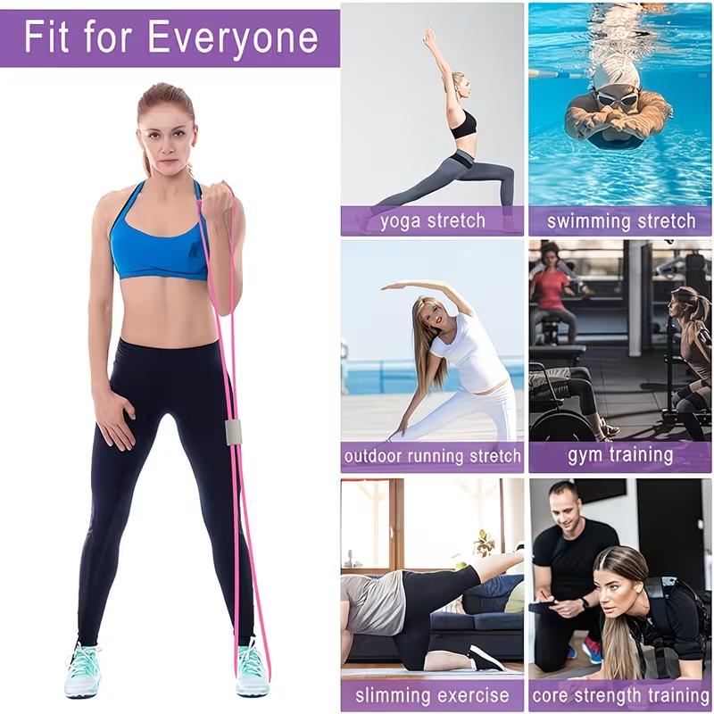 Yoga Resistance Bands Elastic Band Sports Exercise Puller 8-shaped Chest Expander for Body Building Home Gym Fitness Equipment