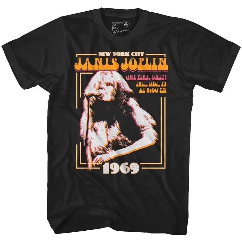 Мужская футболка Janis Joplin Нью-Йорк 1969 2XL