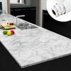 40cm Marble Waterproof Oil Proof Mildew Proof PVC Self-adhesive Wall Sticker Kitchen Cabinet Countertop Wallpaper