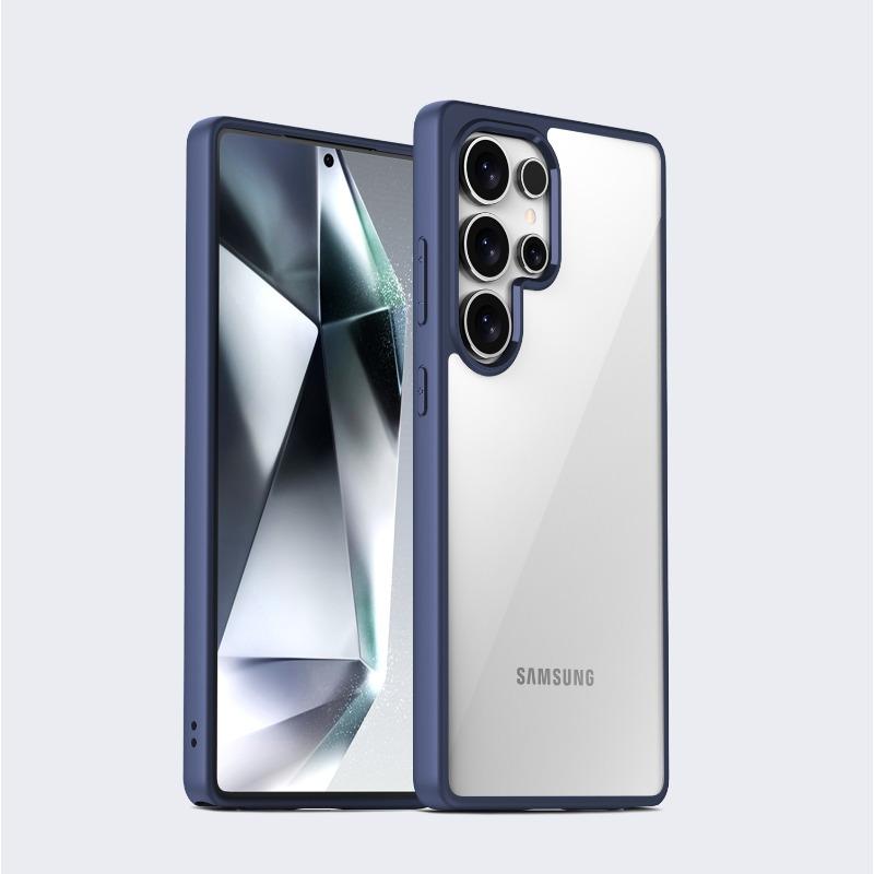 Applicable To Samsung Galaxy S25 Ultra Mobile Phone Case New S25 Transparent Protective Case S25plu Anti Fall