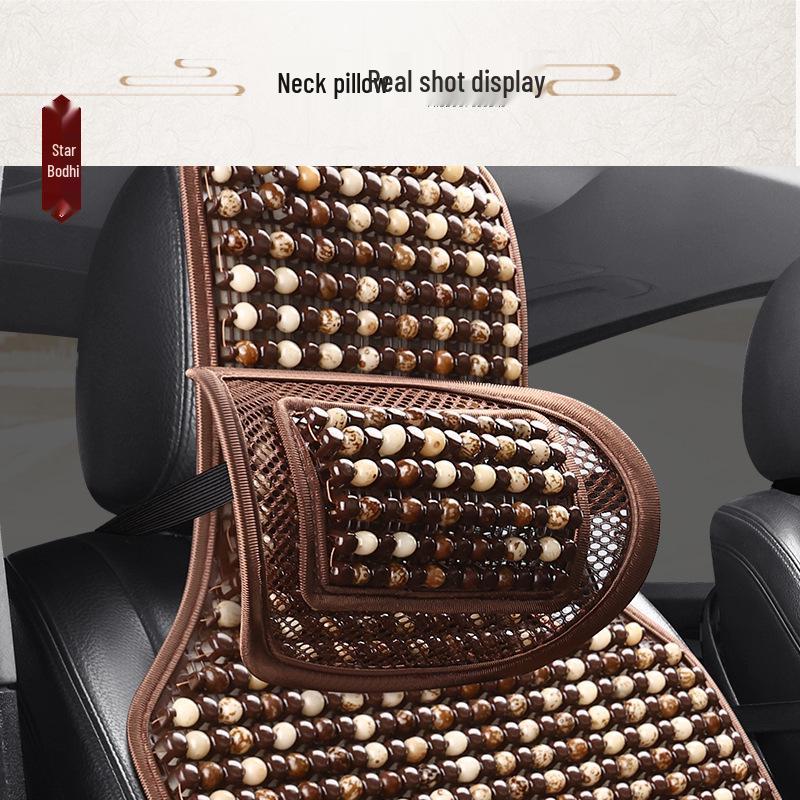 

Bodhi Seed Jade Car Headrest & Lumbar Support Pillow