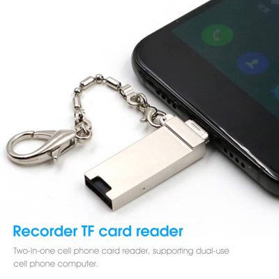 TF-Kartenleser 1 High Speed 2 in USB 2 Typ-C/Micro-USB OTG