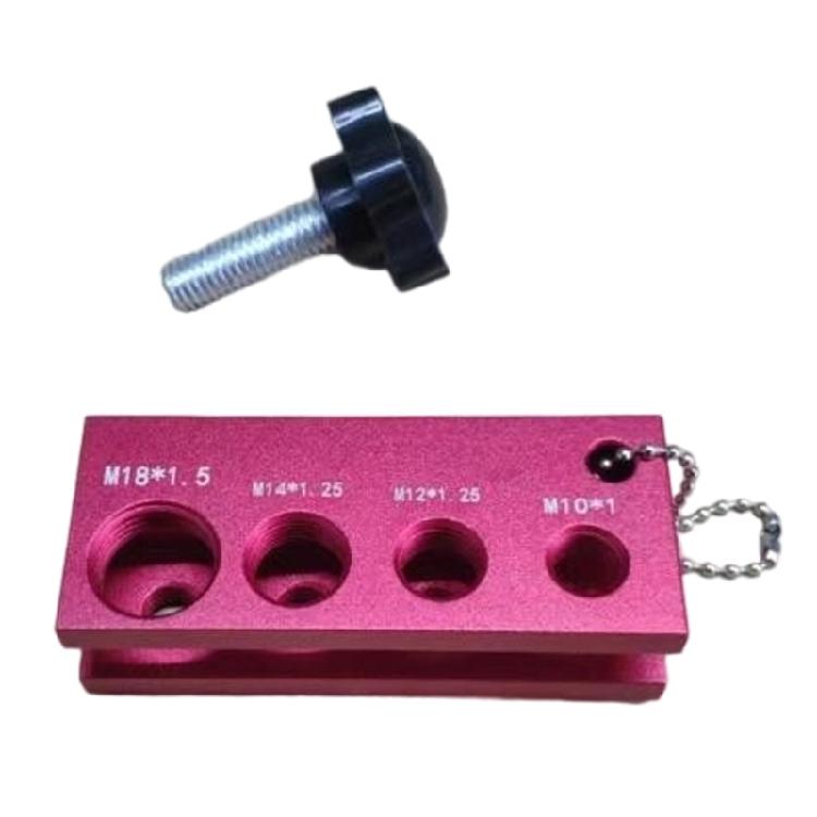 

High Precisions Easy Use Spark Plugs Gaps Tool for Accurate Spark Plugs Adjustment Spark Plugs Gapper Gapping Tool красный