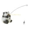 KX4B Animal Fishing Miniature Figurines Decoration Computer Monitors Car Screen Ornament Figures Toy Resins Craft
