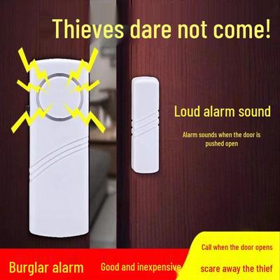 High-Decibel Entry Alarm: Magnetic Sensor for Doors & Windows