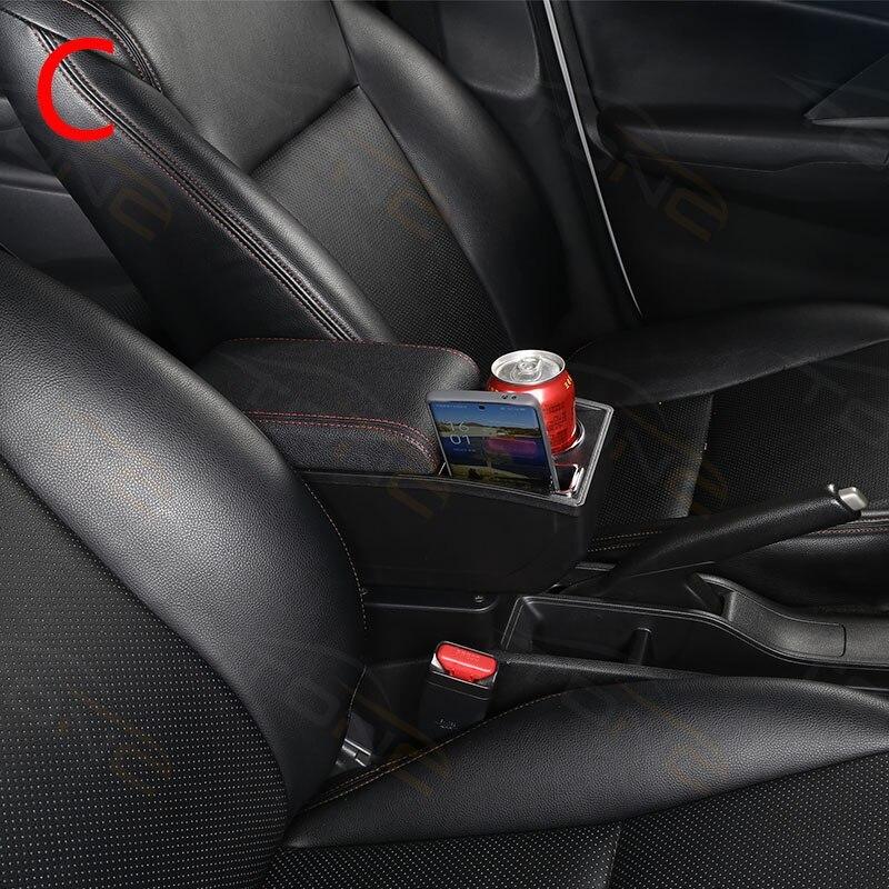 Armrest For Seat Ibiza For Ibiza MK4 IV 6J 2008-2017 Interior Design Car Console Armrest Storage Box Car Accessories