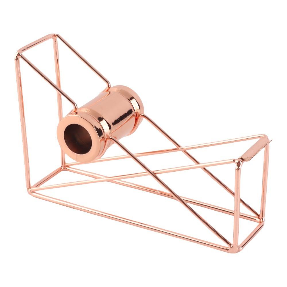 Hollow Design Adhesive Roll Holder Desktop Mount Hollow Tape Dispenser Tape Dispenser Office