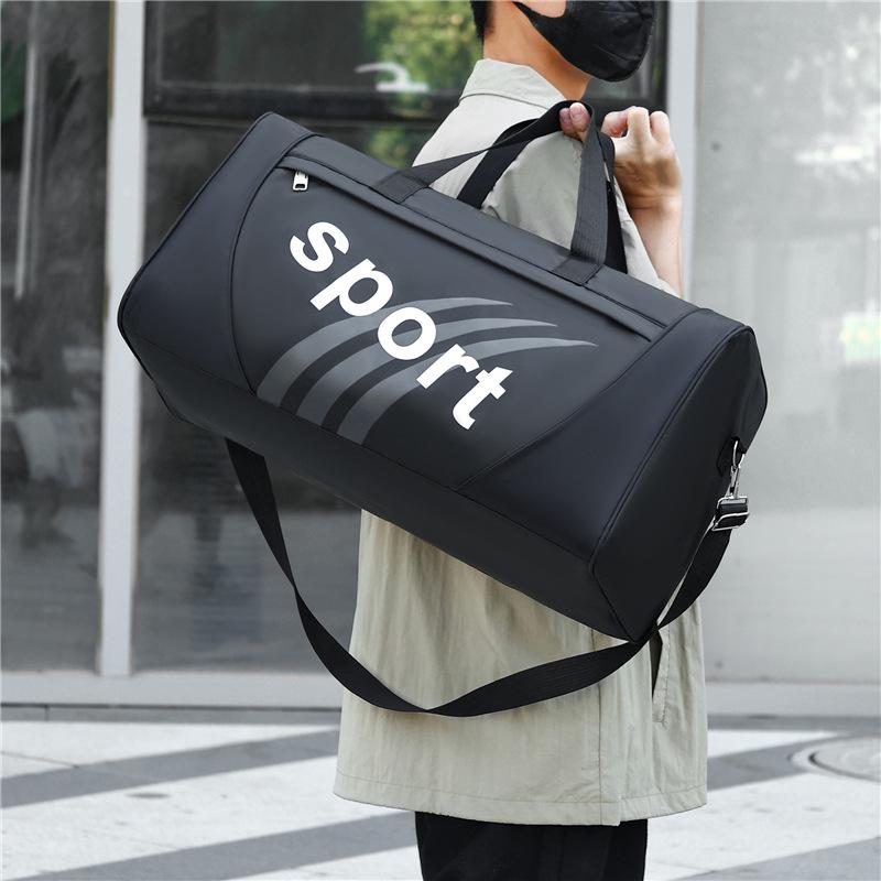Unisex Solid Color Travel Crossbody Bag – One-Shoulder Fitness & Yoga Tote for Men & Women