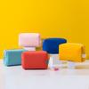 Trendy Pu Cosmetic Bag Mini Cosmetic Storage Pouch Portable Traveltoiletry Bag
