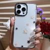 Suitable for iPhone 14 Pro 6.1 inch cute through black star soft TPU protective case