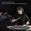 Cordless Hand Held Drum Set With Recording Ability 6 Drum Sections And Adjustable Setting Suitable For Everyone