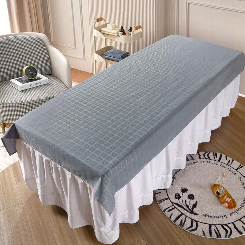 Beauty Massage Bed Cover Sheet SPA Massage Bed Table Cover W/ or W/o Face Hole Body Spa Salon Bedspread Home Decoration