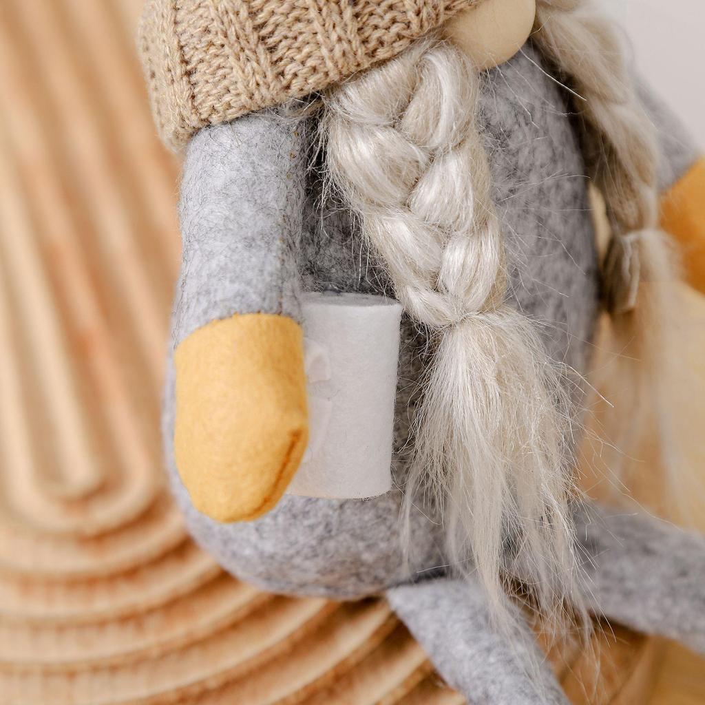 Amerikanische gesichtslose Puppe Liebeshut Puppe Kaffeetasse Weihnachtsdekor