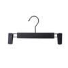 5-30PCS Pants Hangers with Adjustable Clips,Non-Slip Skirts Hanger with 360 ° Swivel Hook,Black Trouser Organizer Rack for Jeans