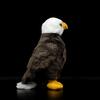 Simulation Animal Bald Eagle Plush Doll Standing Whitehead Eagle Bird Plush Toys