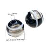 Black Color Series 2/4/6PCS/LOT Mixed Style Handmade Lampwork Glass Beads For Crafts Charm Bracelets/Earring DIY Jewelry Making