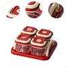 Candy Bowl, Holder, Holder with Lid for Living Room Table