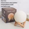 Remote 3d Control 16 Colour Rechargeable Moon Lamp Night Light Kids Dimmable Led