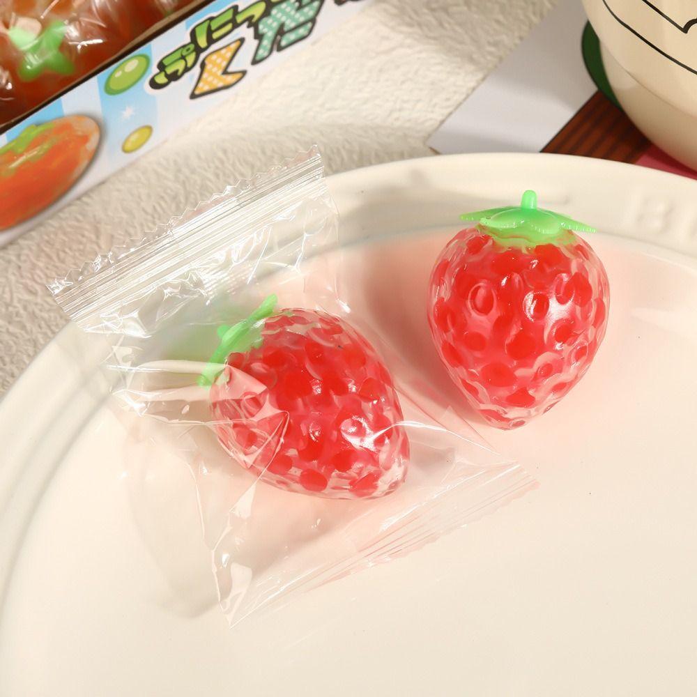 1pc Watermelon Fruit Squishy Stress Balls Squishy Texture Dough Ball New Squeeze Ball  Fidget Use