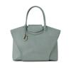 Toff & Loadstone Biantote (L) Tote BagHandbag, Embossed Cowhide Leather, One Size, Marine Blue-Gray