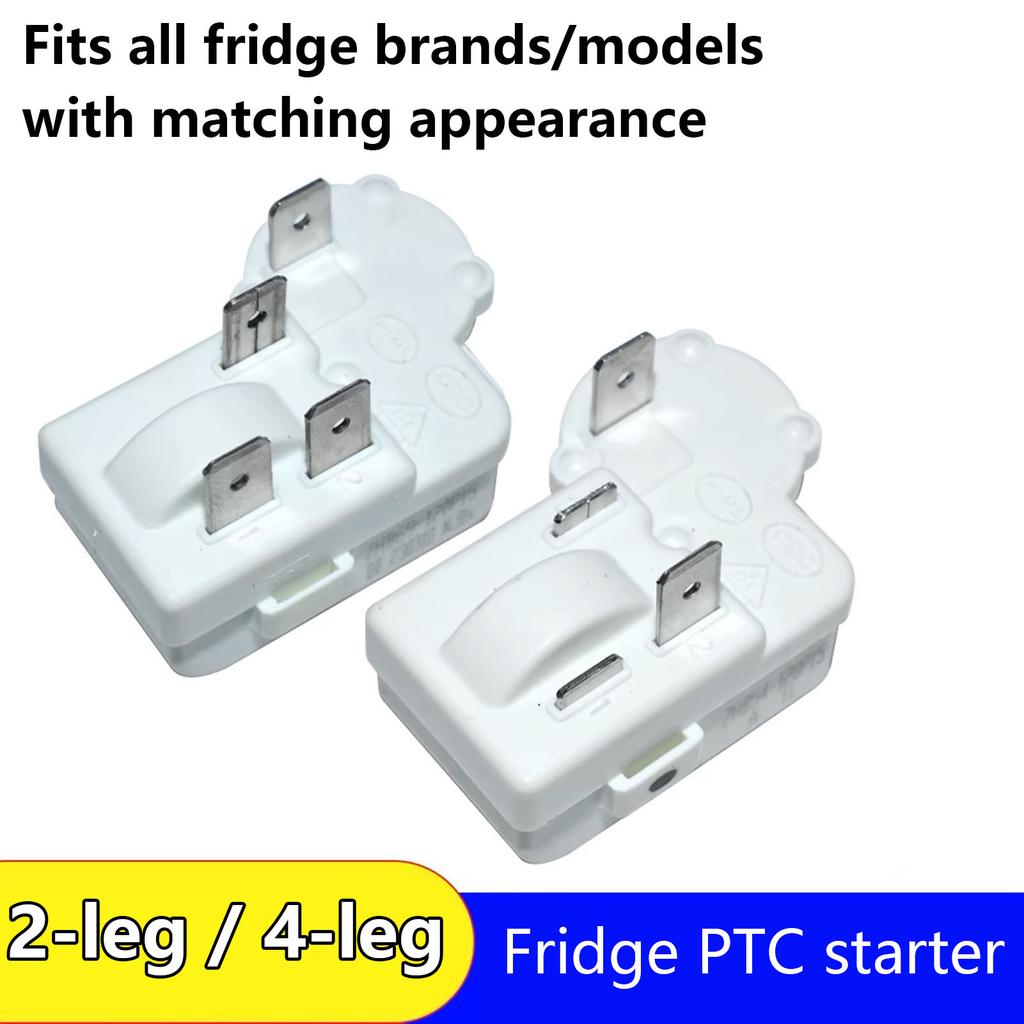 Kühlschrankkompressor PTC-Starter mit Überlastschutz Universelles Ersatzteil für Kühlschrank