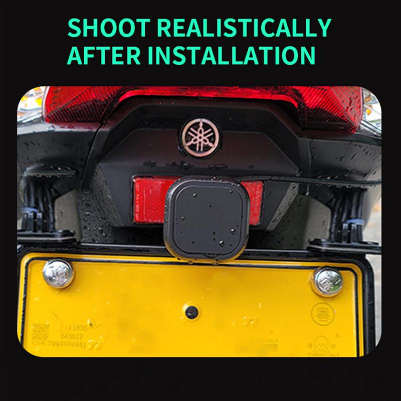 Motorcycle Blind Spot Monitoring System Waterproof Blind Spot Detection Wide Angle Multi-Directional Monitoring Device