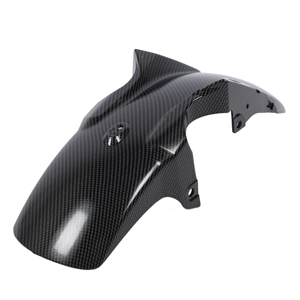 Motorcycle Front Mud Guard Carbon Fiber Style High Strength Protective Front Splash Guard for MT‑07 2018 To 2023