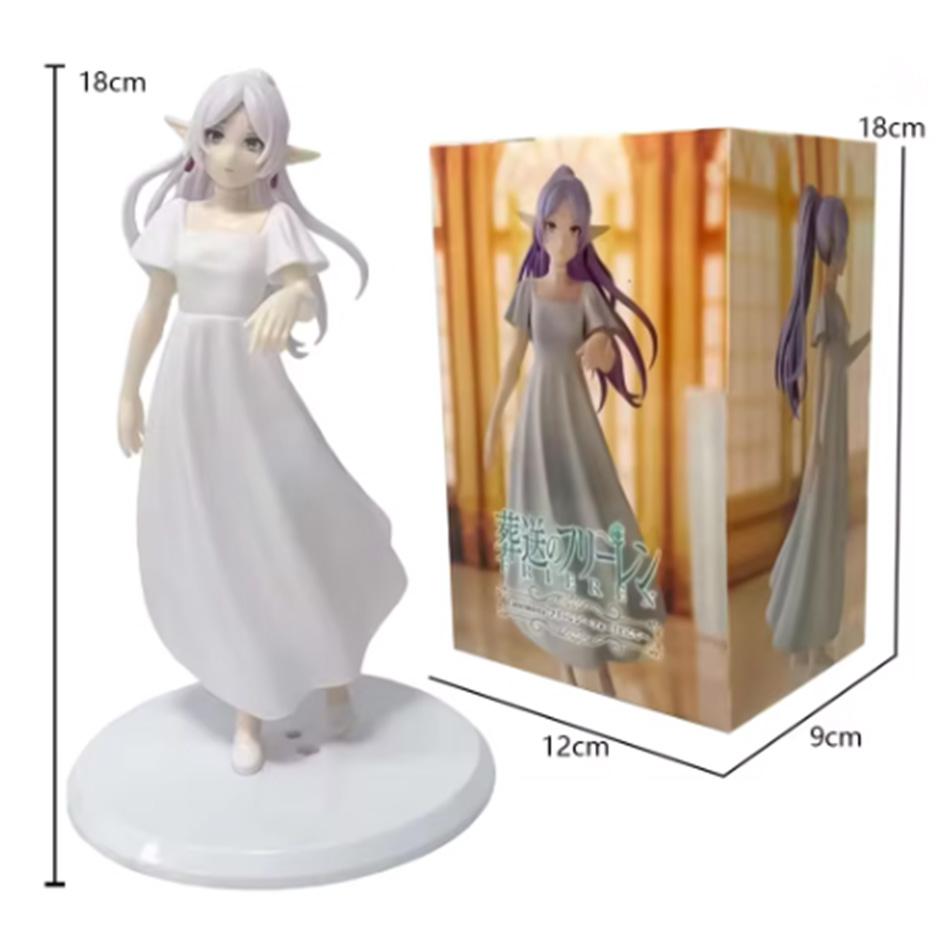 18-20cm Frieren: Beyond Journey's End Anime Figure Frieren Himmel Proposal Dance Action Figure PVC Ornaments Toy Brithday Gift