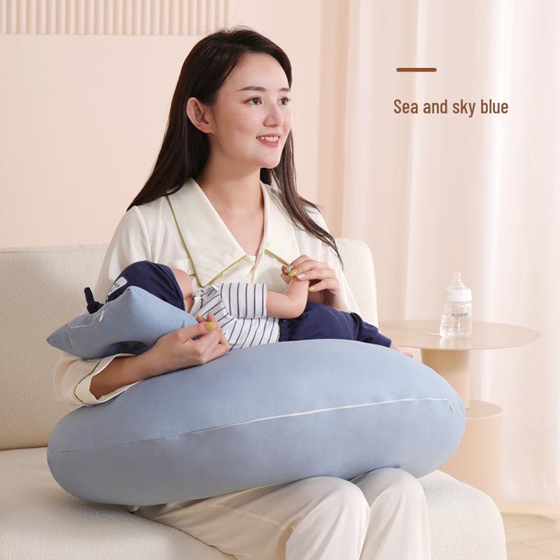 Multi-functional Nursing Pillow for Pregnant & New Mothers - Relieves Hand Fatigue, Supports Breastfeeding & Postpartum Comfort