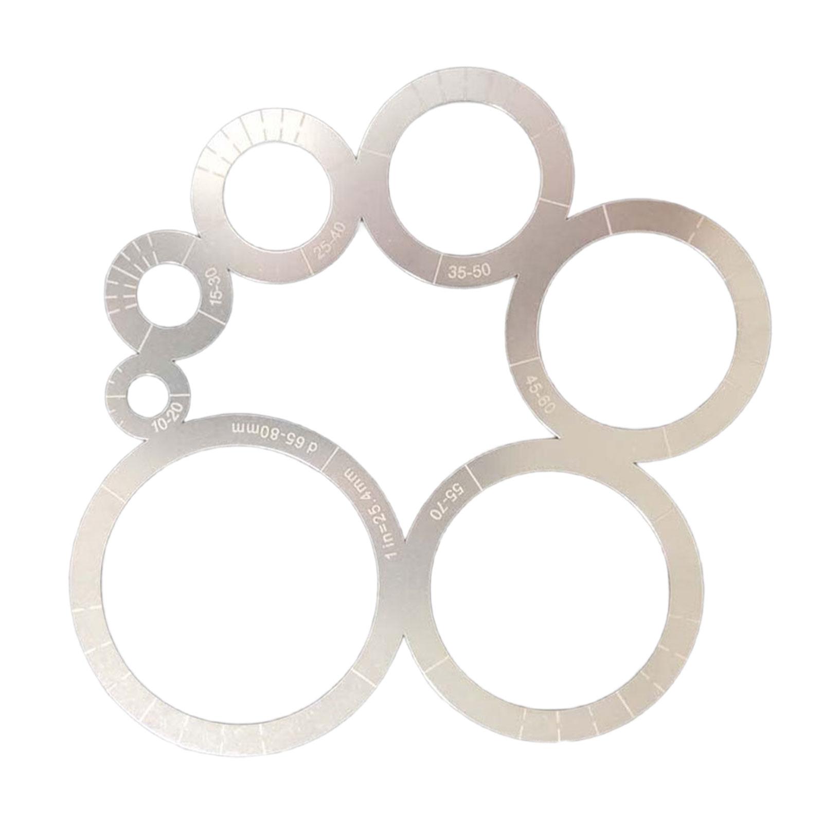 

Multifunctional Portable Stainless Steel Round Corner Cutting Ruler for Leather and Fabric Cutting Precisions in Crafting 1