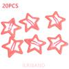 20pcs/lot 3CM Mini Star Hair Clip Kids Glitter Metal Hair Clips Barrettes Hairpins Girls Hair Accessories Headwear Styling Tools