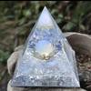Fortune Lucky Pyramid Figurine Drop Glue Evil Eye Pyramid Evil Eye Ornament  Home Office