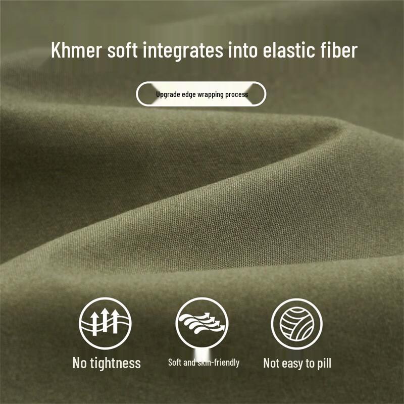 Mark Fairwhale Men's 2025 Autumn Elastic Straight-Leg Casual Pants