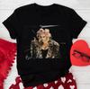 New Dirty Blonde Bebe Rexha Singer Black Full Size Unisex T-shirt D002