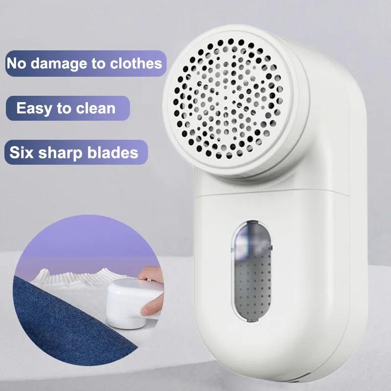 Lint Shaver Digital Display USB Rechargeable Home Portable Fuzz Remover Ball Shaving Tool Device Convenient Usage and Cleaning