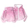 Children's Fashion Christmas Printed Long Sleeved Hooded Sweatshirt, Girls' Hoodie Jacket