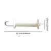 Electric Fence Gate Handles Insulated Heavy Duty PP Iron Construction Spring Assistance for Garden Fence Metal Outdoor Gates