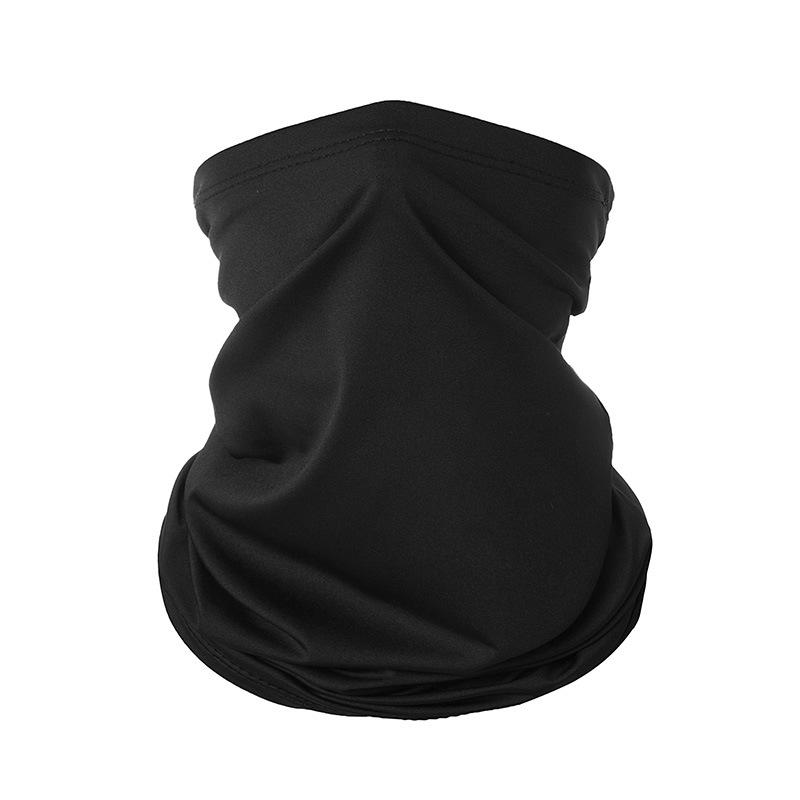 Summer Outdoor Cycling Milk Silk Face Mask: Sun Protection Neck Gaiter, Multifunctional Headscarf, Neck Warmer