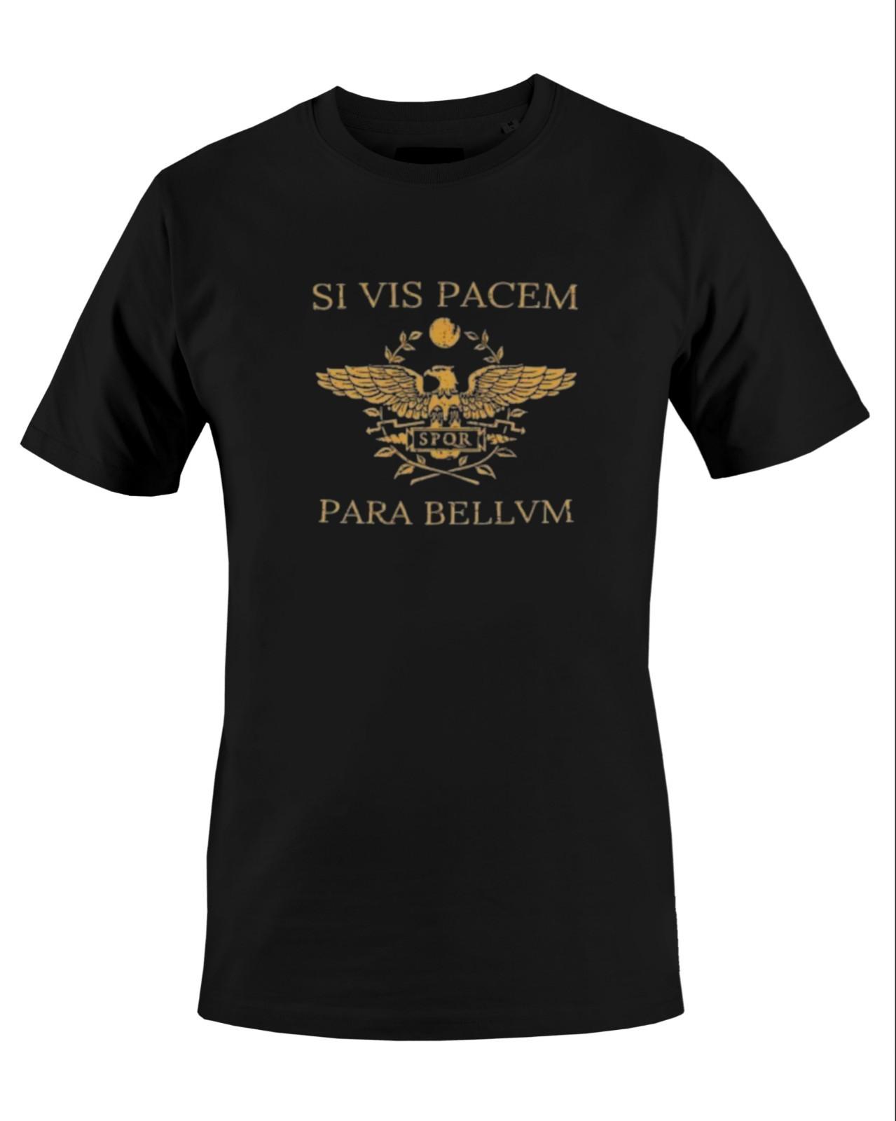 Roman Empire Gold Eagle Graphic Print Mens T-Shirt S