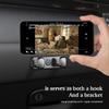 XLRNT1 1Pcs Car Metal Storage Hook Organizer Auto Sticker For Alfa Romeo Giulia Stelvio Giulietta MiTo 147 156 159 Brera Disco Volante