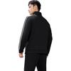 Li Ning Minimalist Loose Stand Collar Sweatshirt And Pants Casual Sports Set Men Sweatshirt and Pants AWEU007-1