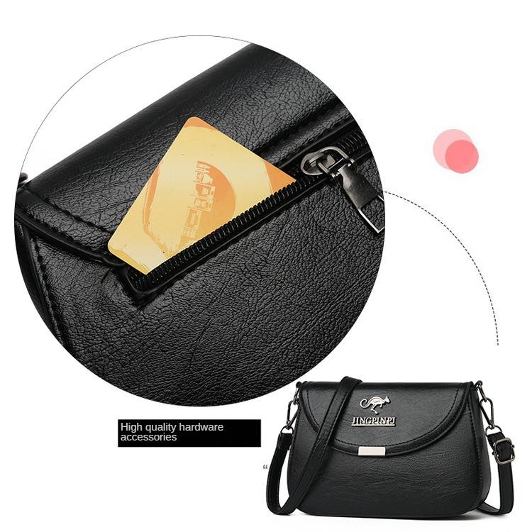 Damentasche, 2024 neu modisch, Damen-Schultertasche, weiche Lederstruktur, Mutter-Umhängetasche mit großem Fassungsvermögen, Damentasche