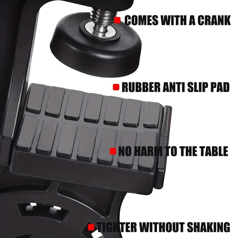 Two-way Fishing Line Winding Machine Fishing Adjustable Portable Bench Clamp Fishing Reel Light and Portable Adjustable Pressure Relief