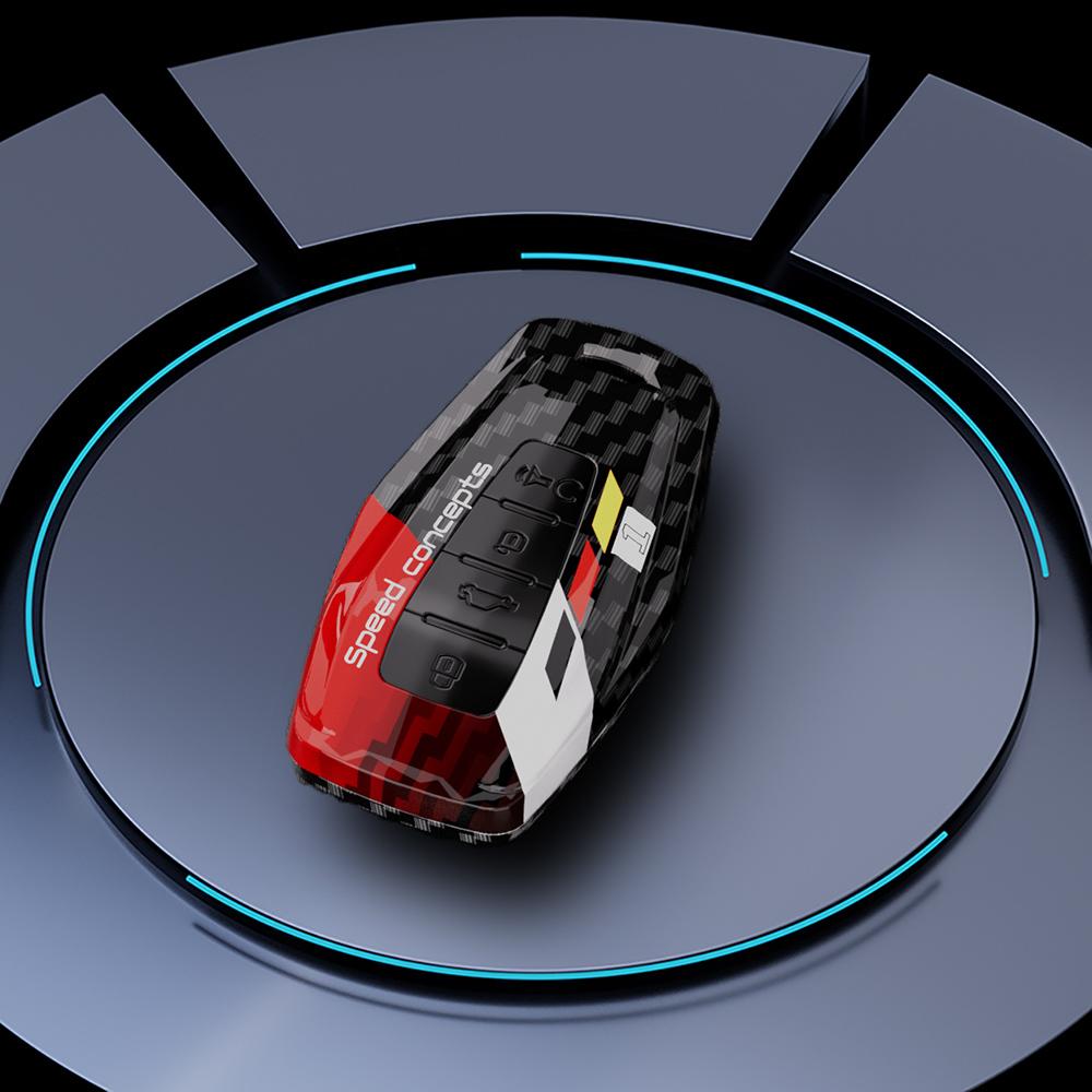 New Graffiti Car Key Cover Case for Geely Coolray X6 Geometry C Emgrand Global Kulrey Hawk GX7 Okavango Auto Key Accessories
