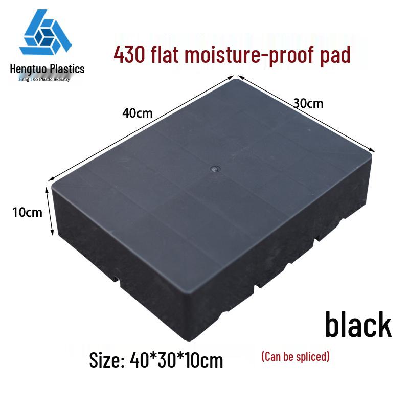Moisture-Proof Interlocking Plastic Pallet Tray for Warehouse Storage