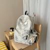 Schoolbag1011 New Tie-dye Printing Leisure College Style Schoolbag Junior High School Women High Value Versatile Large Capacity Backpack