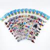 12 Sheets/Set Engineering Vehicle Aircraft Style 3D Cartoon Stickers Toys for Children Scrapbook DIY Traffic Sticker Boys Gift