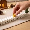 Med Stjerner Jule Nedtællings Pynt Plast Jule Adventskalender Skrivebord